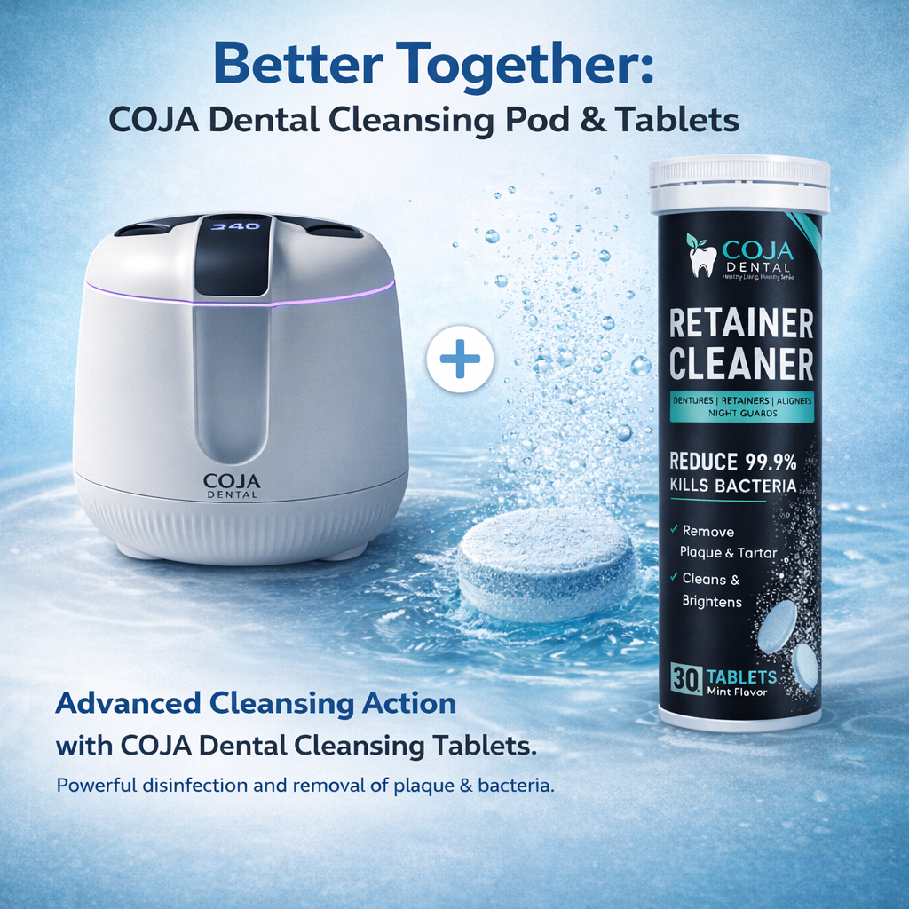 COJA Cleansing Pod PRO + UV-C (White)