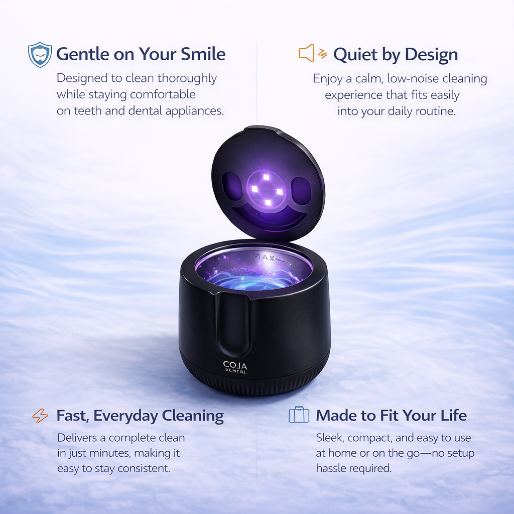 COJA Cleansing Pod PRO + UV-C (Black)