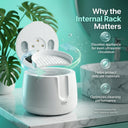 COJA Cleansing Pod PRO + UV-C (White)